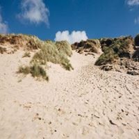 image of sandy dunes